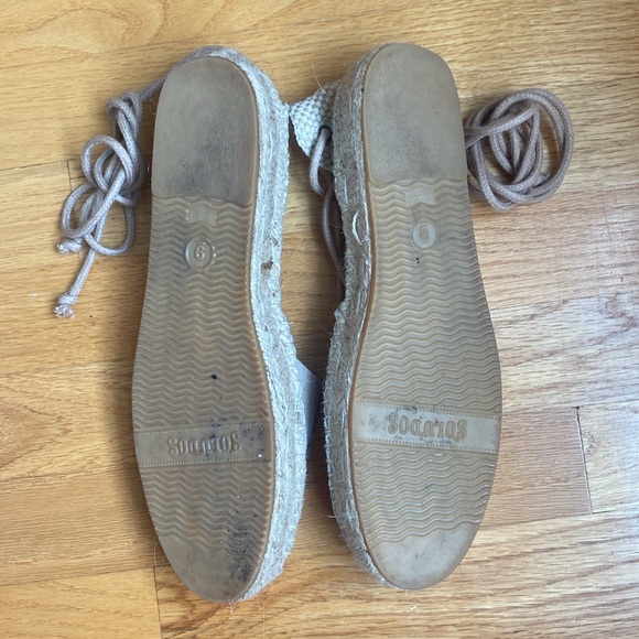 Soludos Tassel Suade Platform Gladiator Sandal - Picture 7 of 7